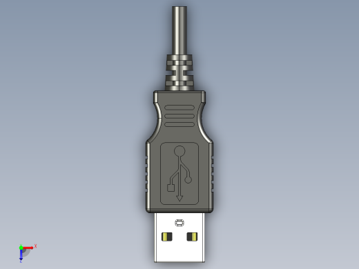 USB插头A型俯视缩略图