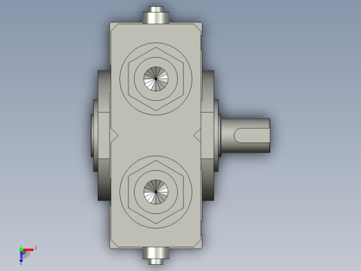旋转气爪PRC25-180俯视缩略图