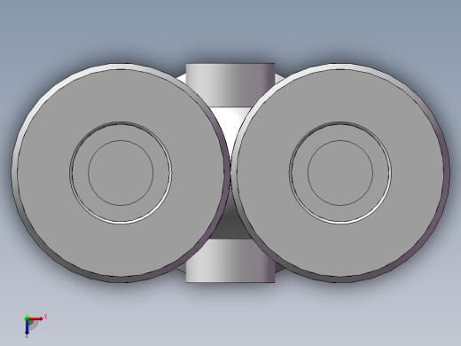 气动接头-Y型三通APYW10-8（10变8）俯视缩略图