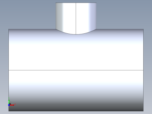 CPVC管件02-Sch80_ReducingTee_SxSxS_9801-209_1.5in x 0.5in前视缩略图