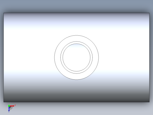 CPVC管件02-Sch80_ReducingTee_SxSxS_9801-209_1.5in x 0.5in俯视缩略图