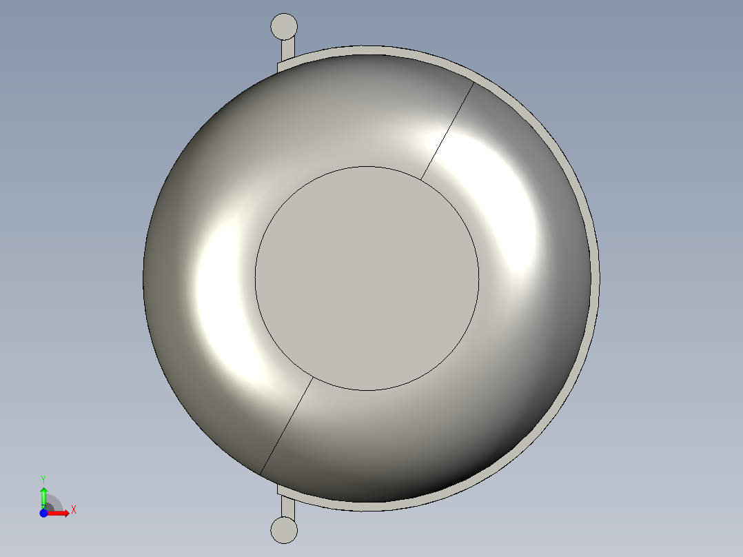 潜水员运载潜水器--stp前视图