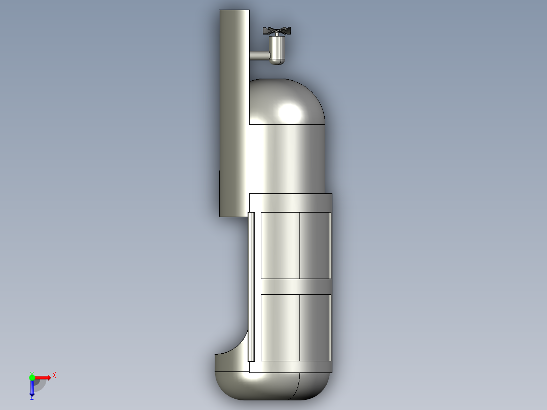 潜水员运载潜水器--stp俯视图