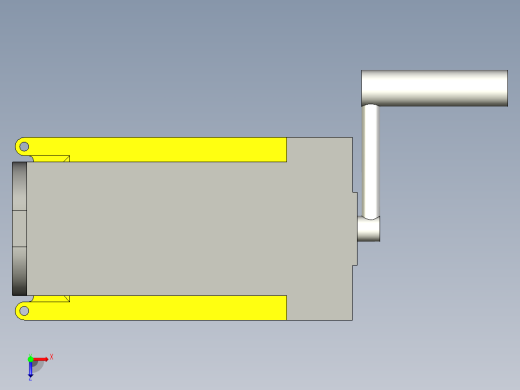 绞车 卷扬机 (33)俯视缩略图