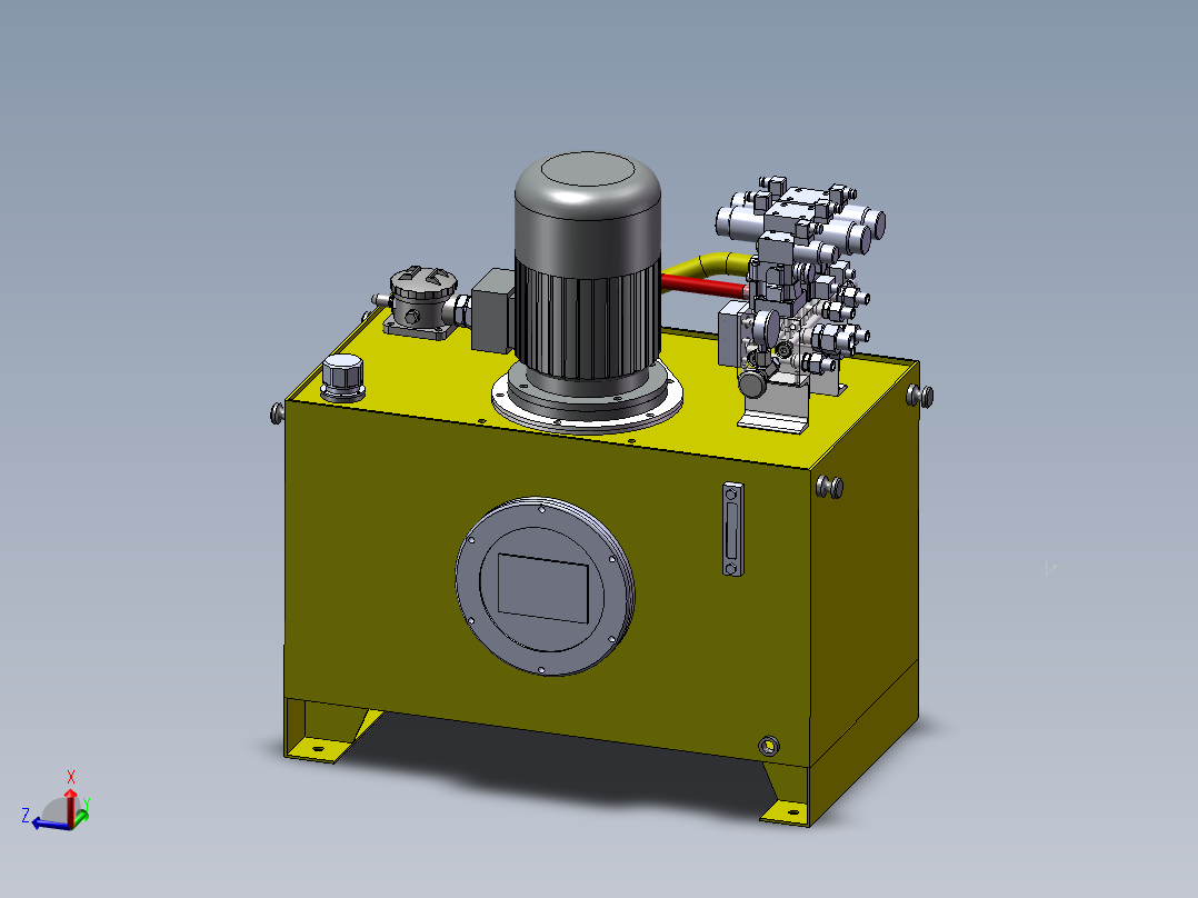 码垛机器人液压站