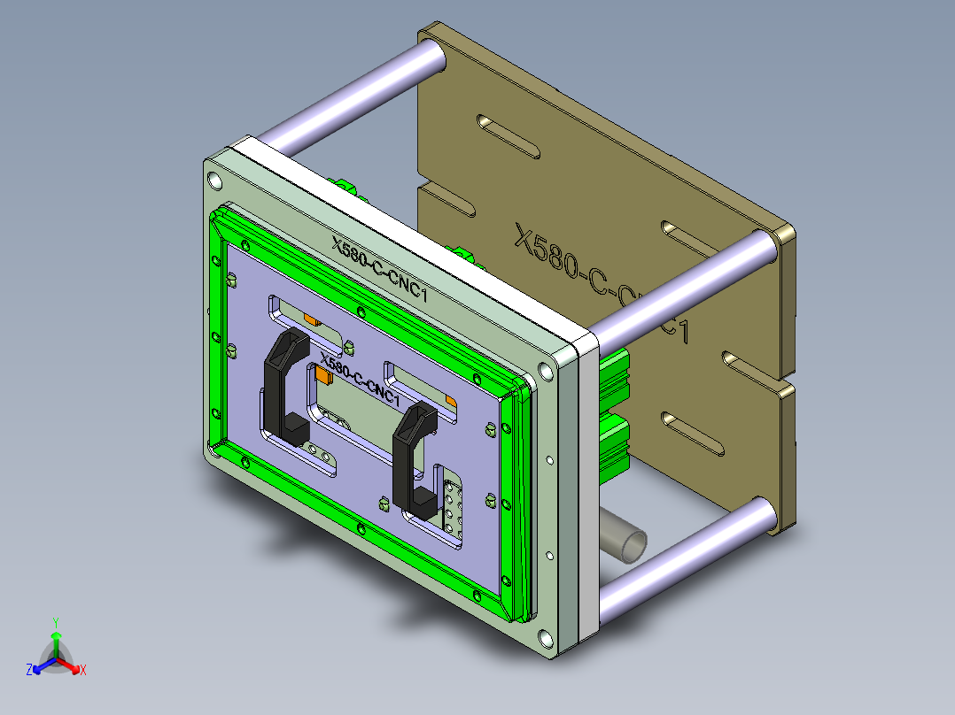 X580-C-CNC1-1228正等轴测图