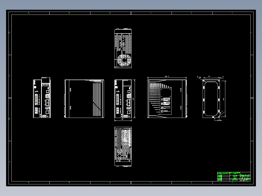DS5C1-42P3-PTA-外观尺寸图-231212，01，受控发行