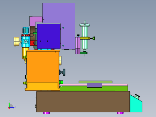 全自动硅胶打胶机左视缩略图