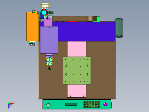 全自动硅胶打胶机俯视缩略图