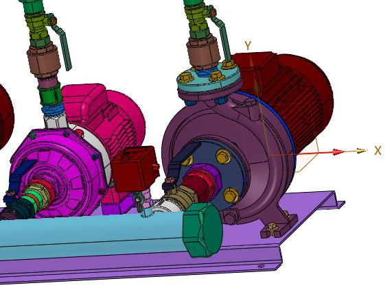 卧式电动泵增压器套件