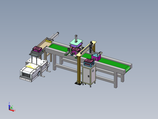 搭搭扣组装流水线sw20