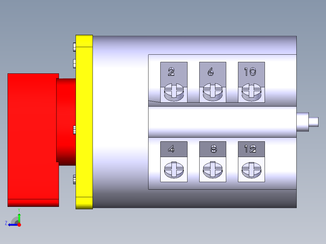 德力西电气 LW5-16D右视图