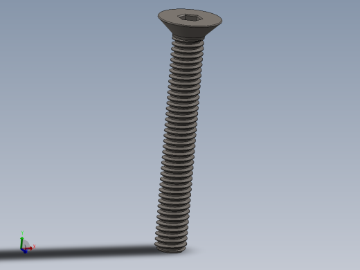 Screw_ISO_10642_M4x30_A2.SLDPRT主视缩略图