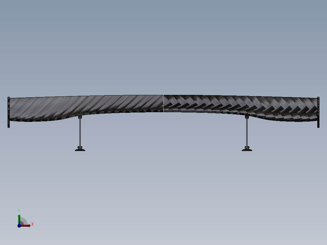 汽车尾翼(13)前视图