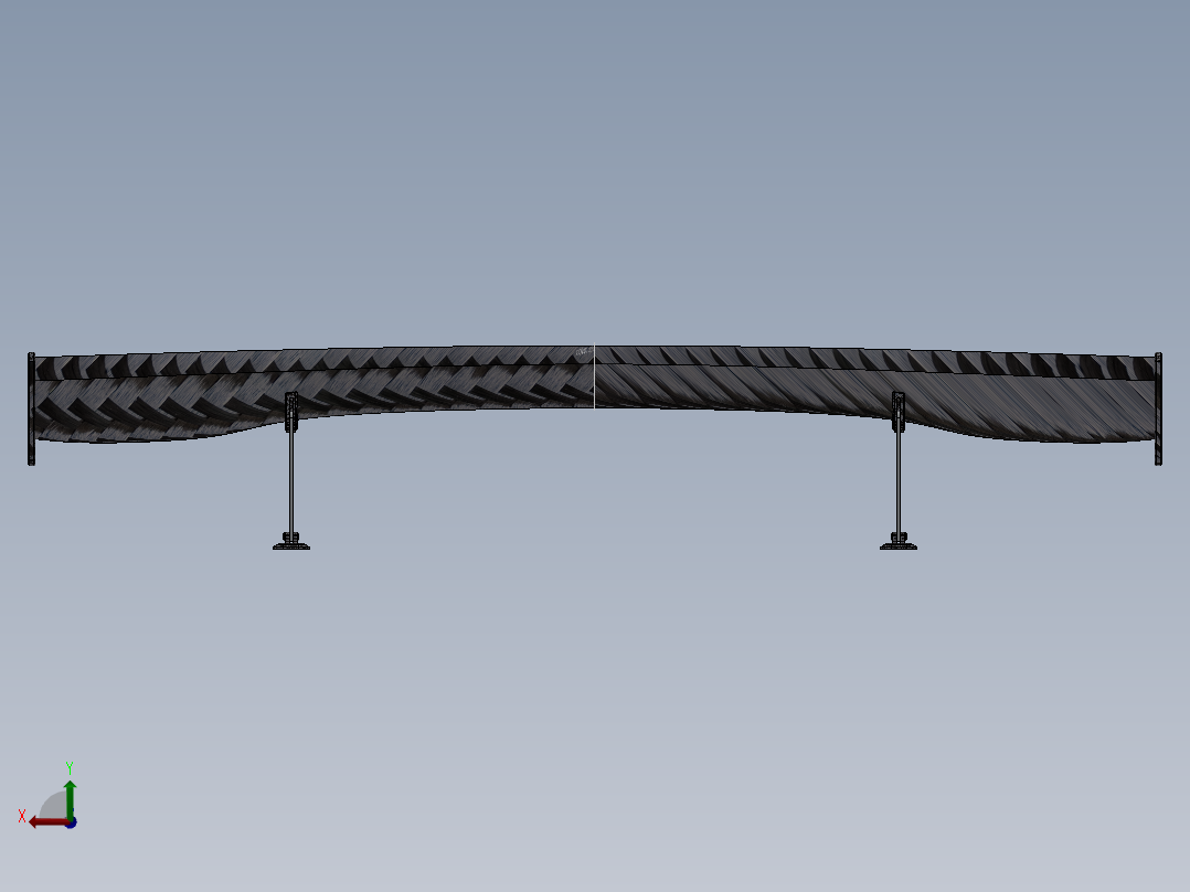 汽车尾翼(13)后视图