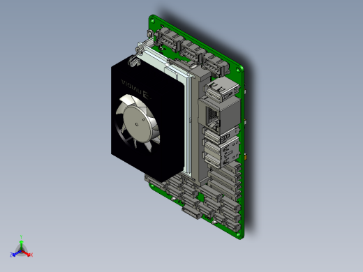 ARK Electronics Jetson Orin NX 飞行控制器正等轴测缩略图