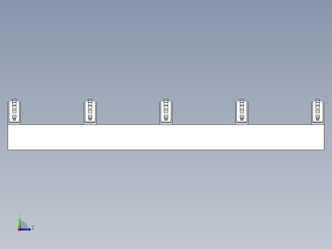 led 灯左视图
