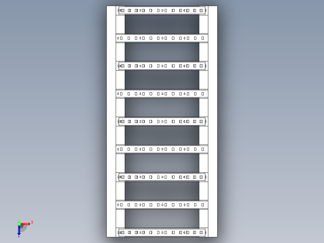 led 灯俯视图