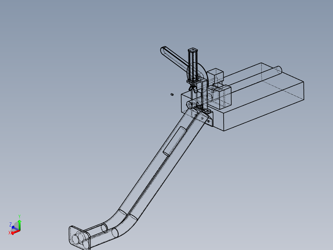 花键轴落料系统