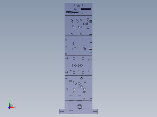 卧式半自动组合机床液压系统设计前视缩略图