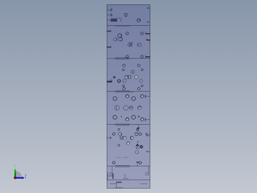 卧式半自动组合机床液压系统设计左视缩略图