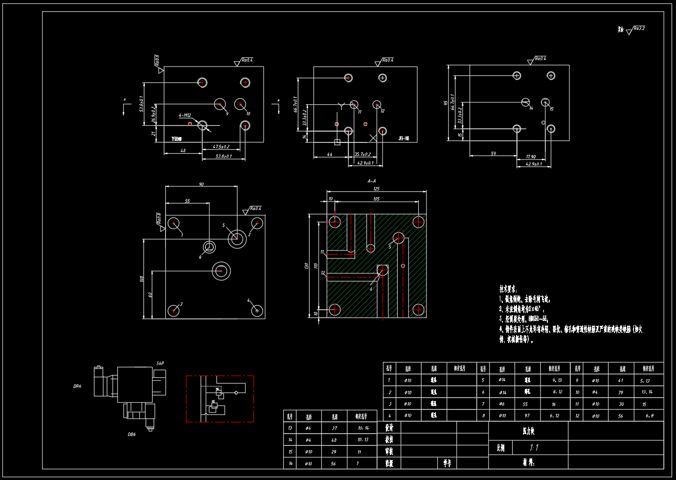 卧式半自动组合机床液压系统设计