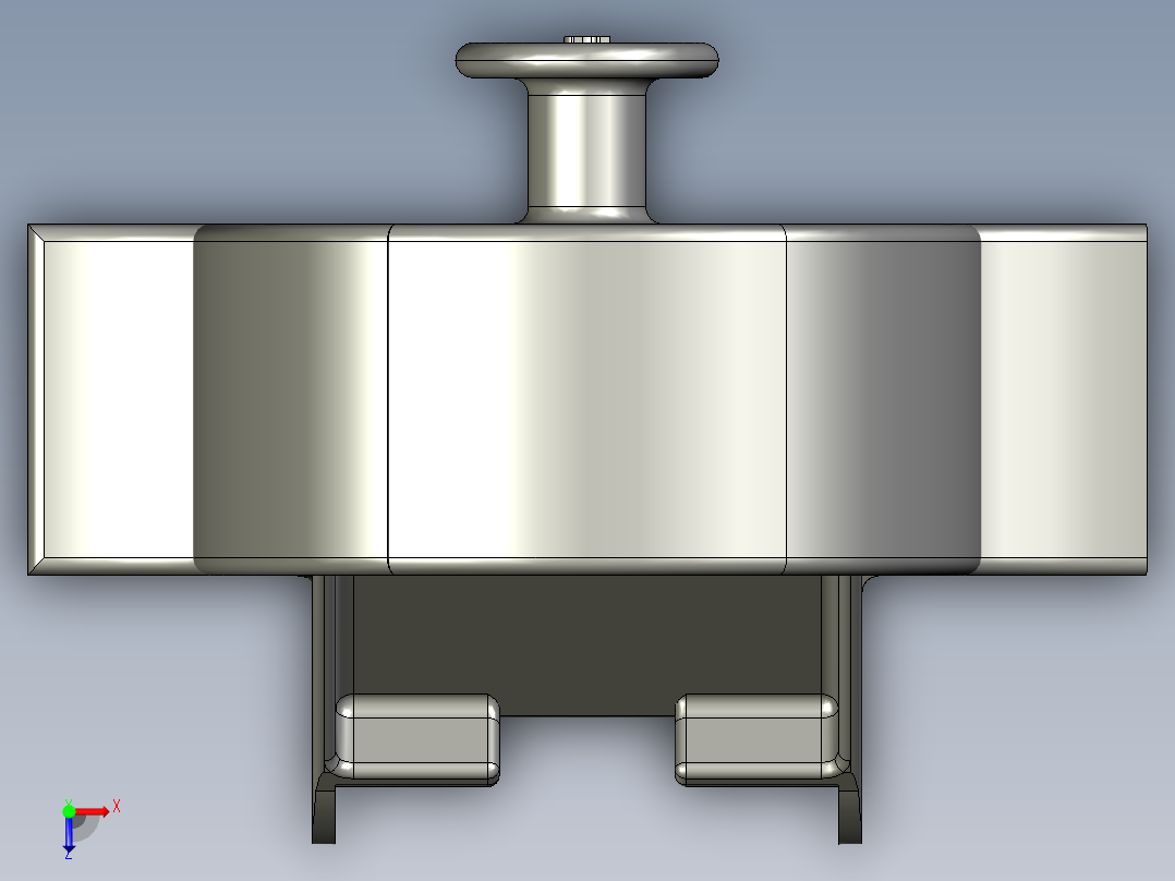 耳机电话支架17俯视图