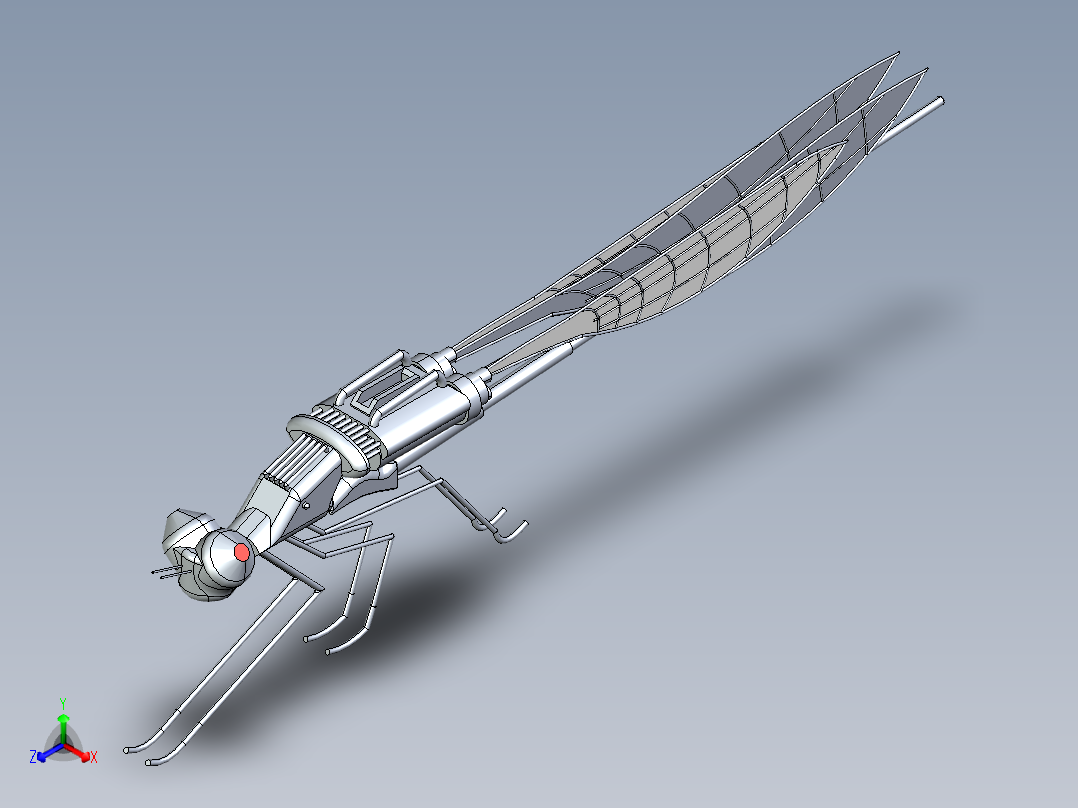 Steampunk螳螂--203077-5后视图