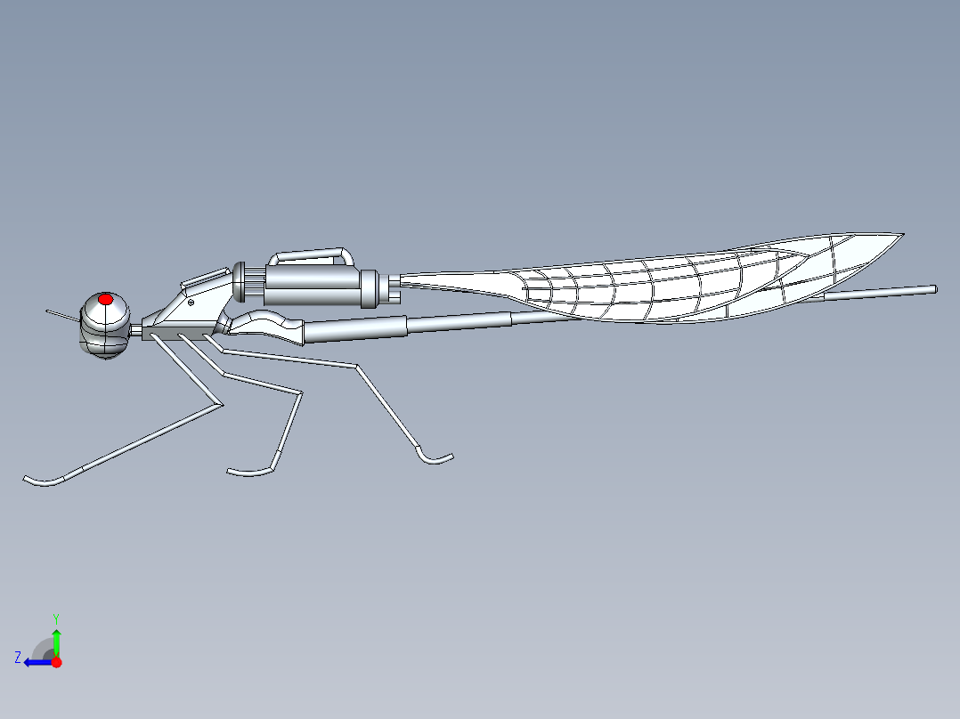 Steampunk螳螂--203077-5俯视图