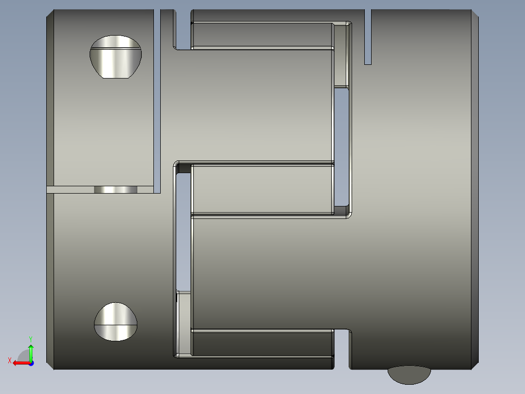 LYCA梅花联轴器LYCA-2530后视图