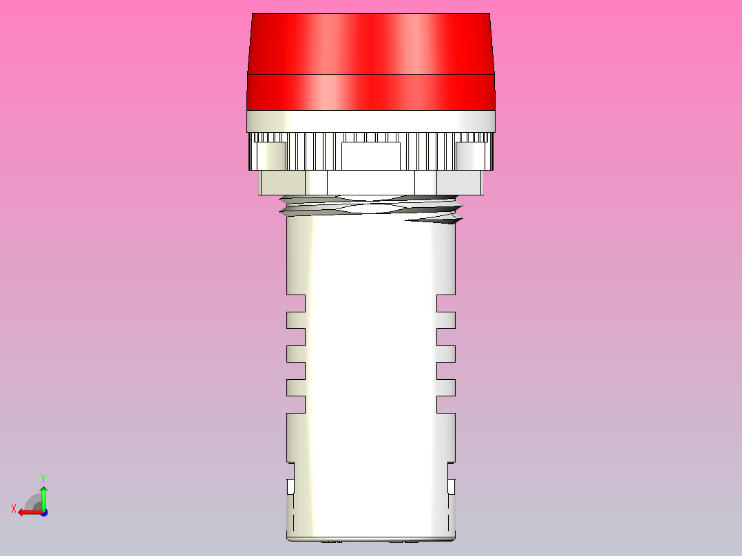 ND16-22B信号灯三维模型202204后视图