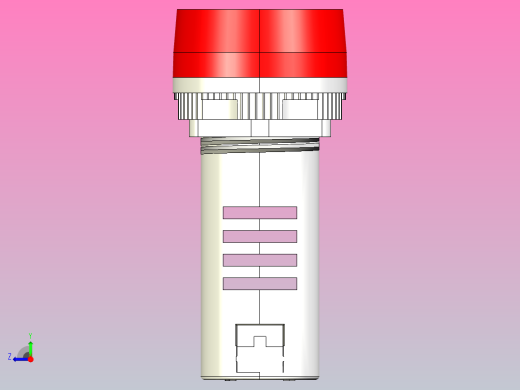 ND16-22B信号灯三维模型202204右视缩略图