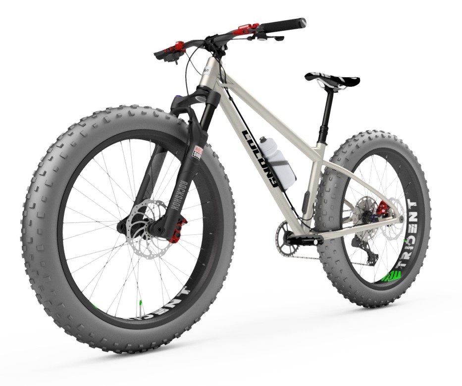 地自行车3D数模图