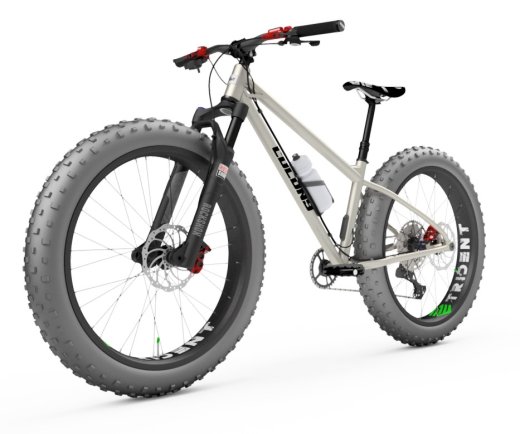 地自行车3D数模图缩略图