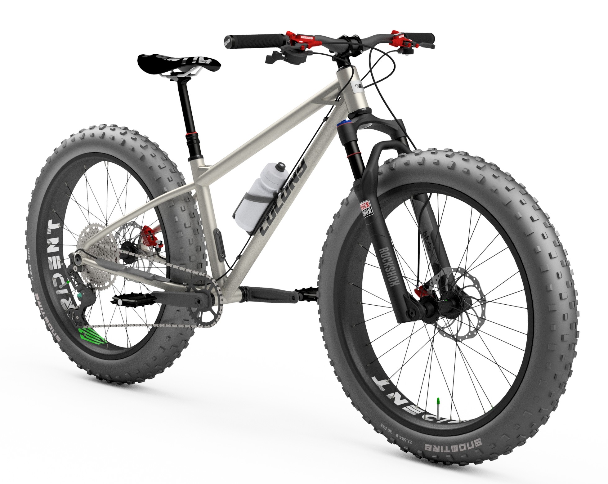 地自行车3D数模图