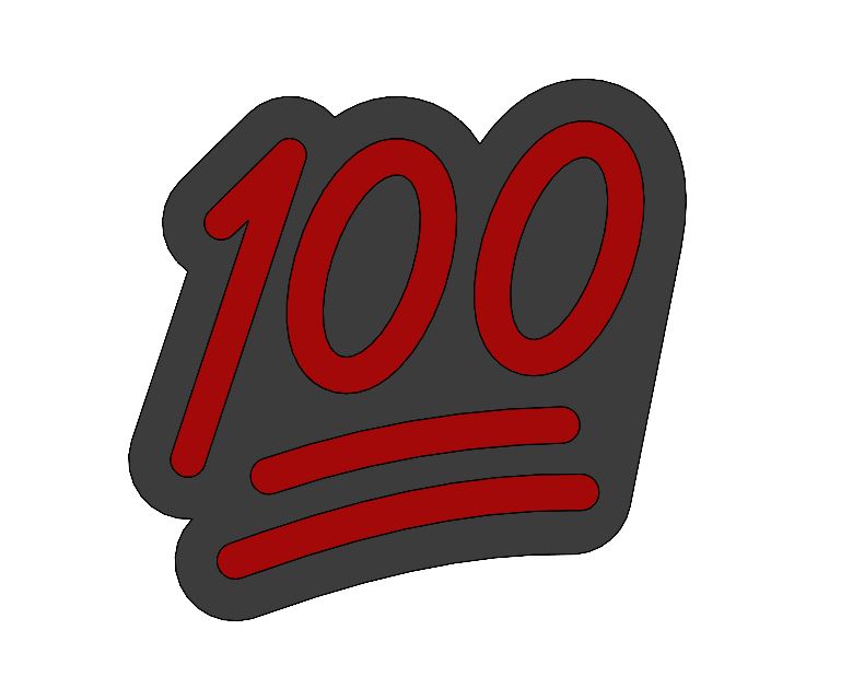 100表情符号