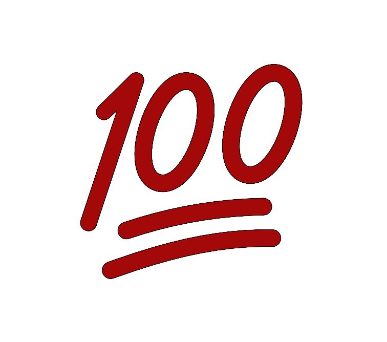 100表情符号