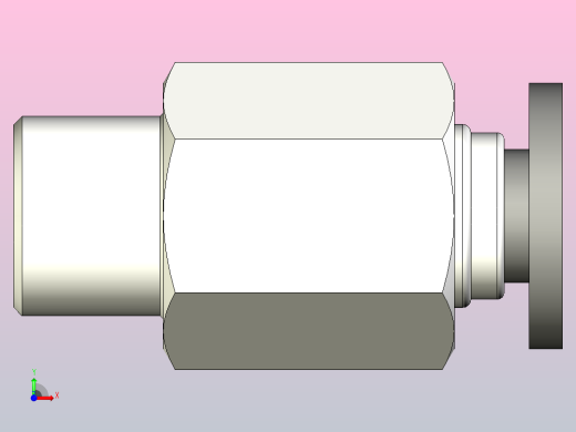 PC-C(Male Straihgt)塑体插入式管接头[013012106] (2)前视缩略图