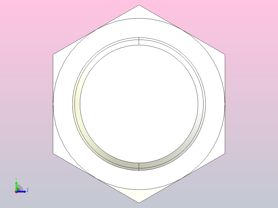 PC-C(Male Straihgt)塑体插入式管接头[013012106] (2)左视图