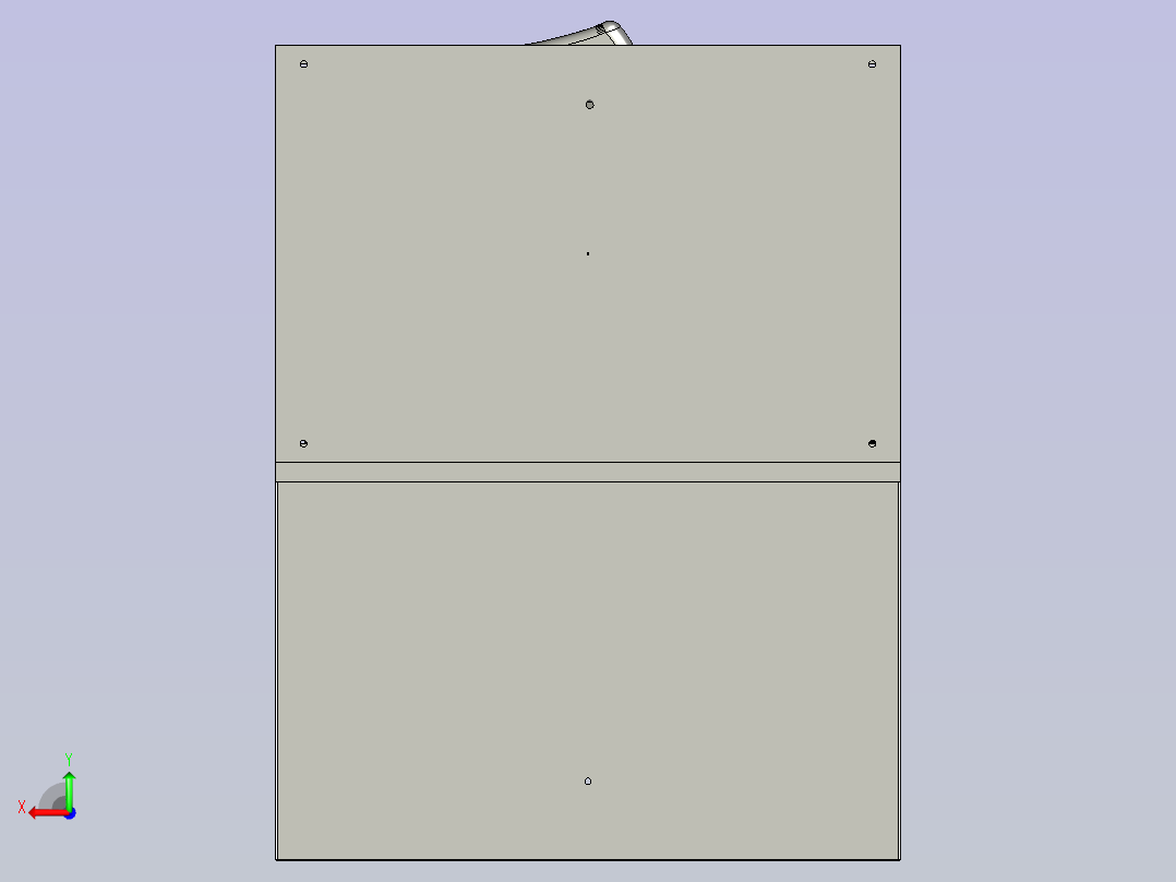 鼠标键盘装配后视图