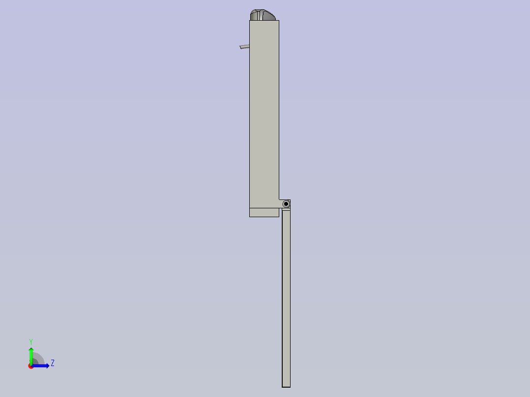 鼠标键盘装配左视图