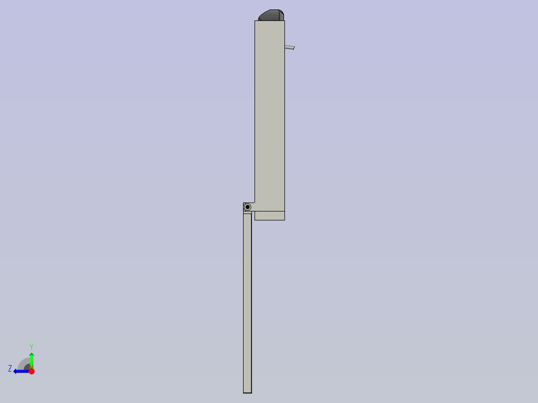 鼠标键盘装配右视图