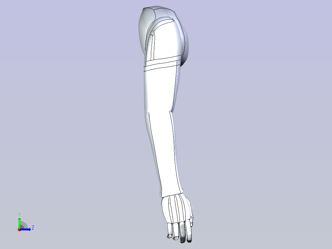 一款测表自动组装机3D图纸左视图