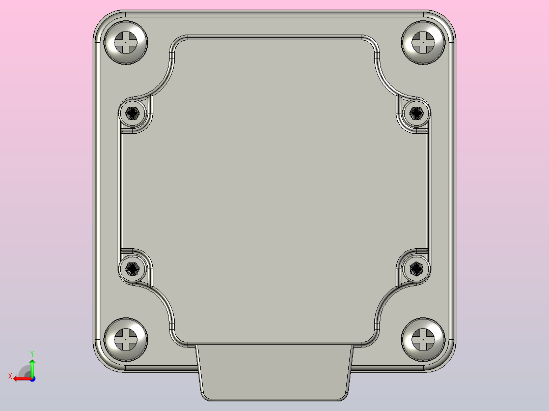 Z3BLD30W配3GNK齿轮箱整机后视图