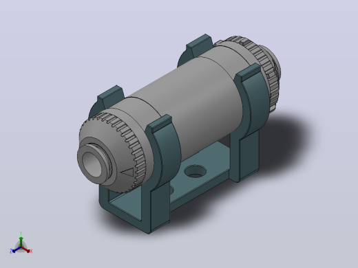 ZFC小型真空过滤器[ZFC100-06B]正等轴测缩略图