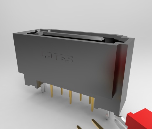 LOTES SATA针单连接器缩略图