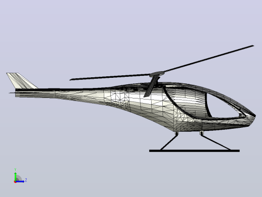 dual-rotor-rc-helicopter飞机左视缩略图