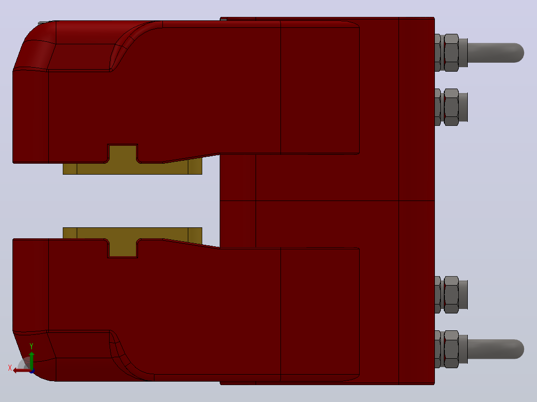 SB200-A15系列液压盘式制动器_SB200-A15-1000×30-RL.WL.1后视图