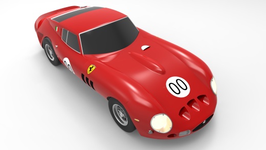 法拉利 Ferrari 250 gto 1962跑车外壳图纸缩略图