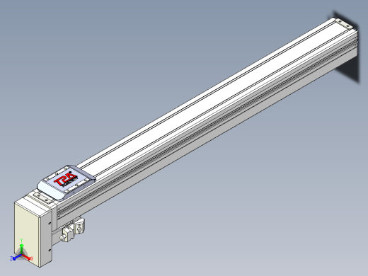 滚珠丝杠直线轴带导轨全封闭TPA-HCR-65S-1610C-L650-MP-C-P10-N3主视缩略图